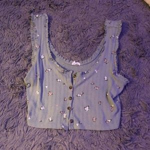 Floral Crop Top